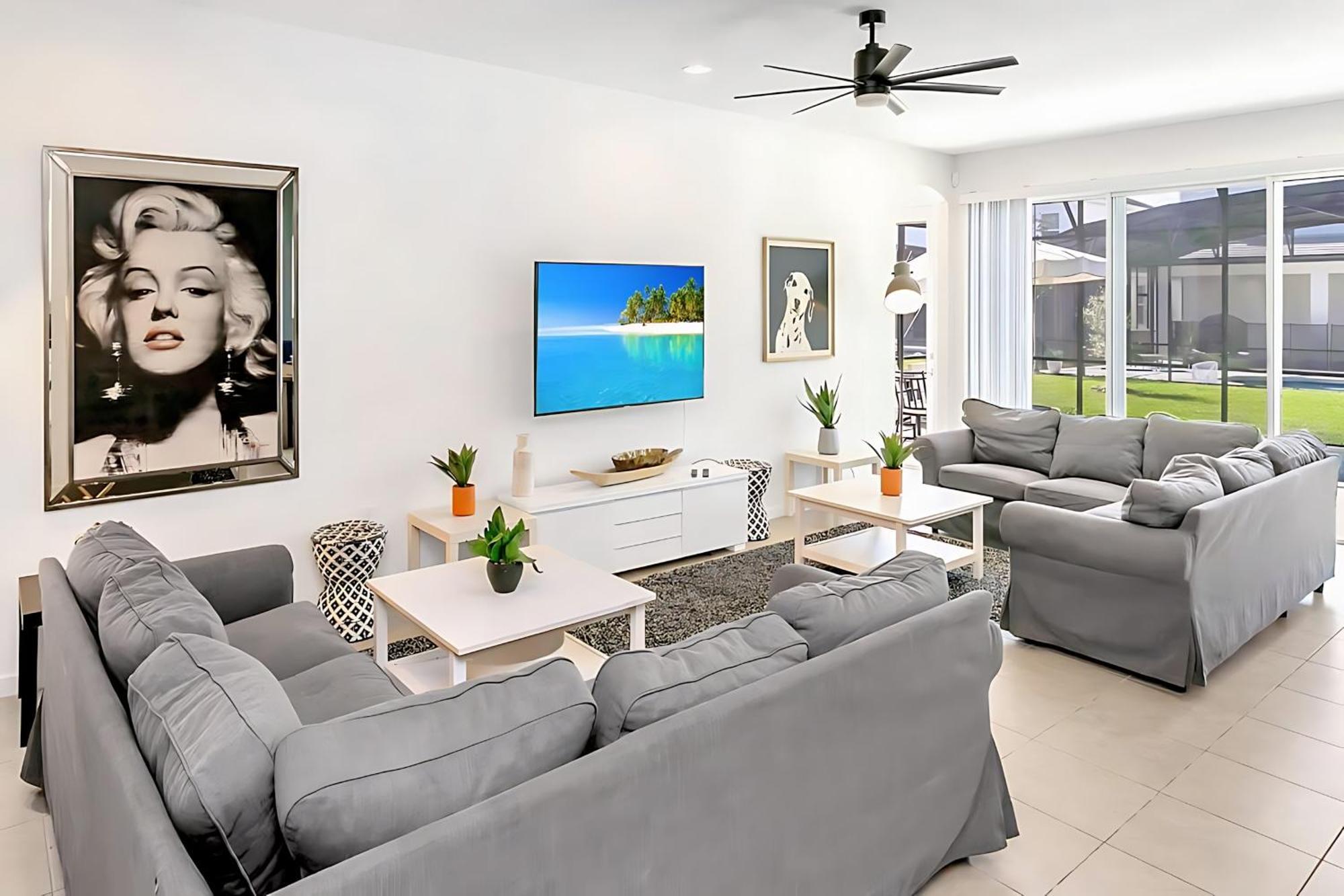 10Br Luxury Home Near Disney W Pool & Games Room Kissimmee Kültér fotó