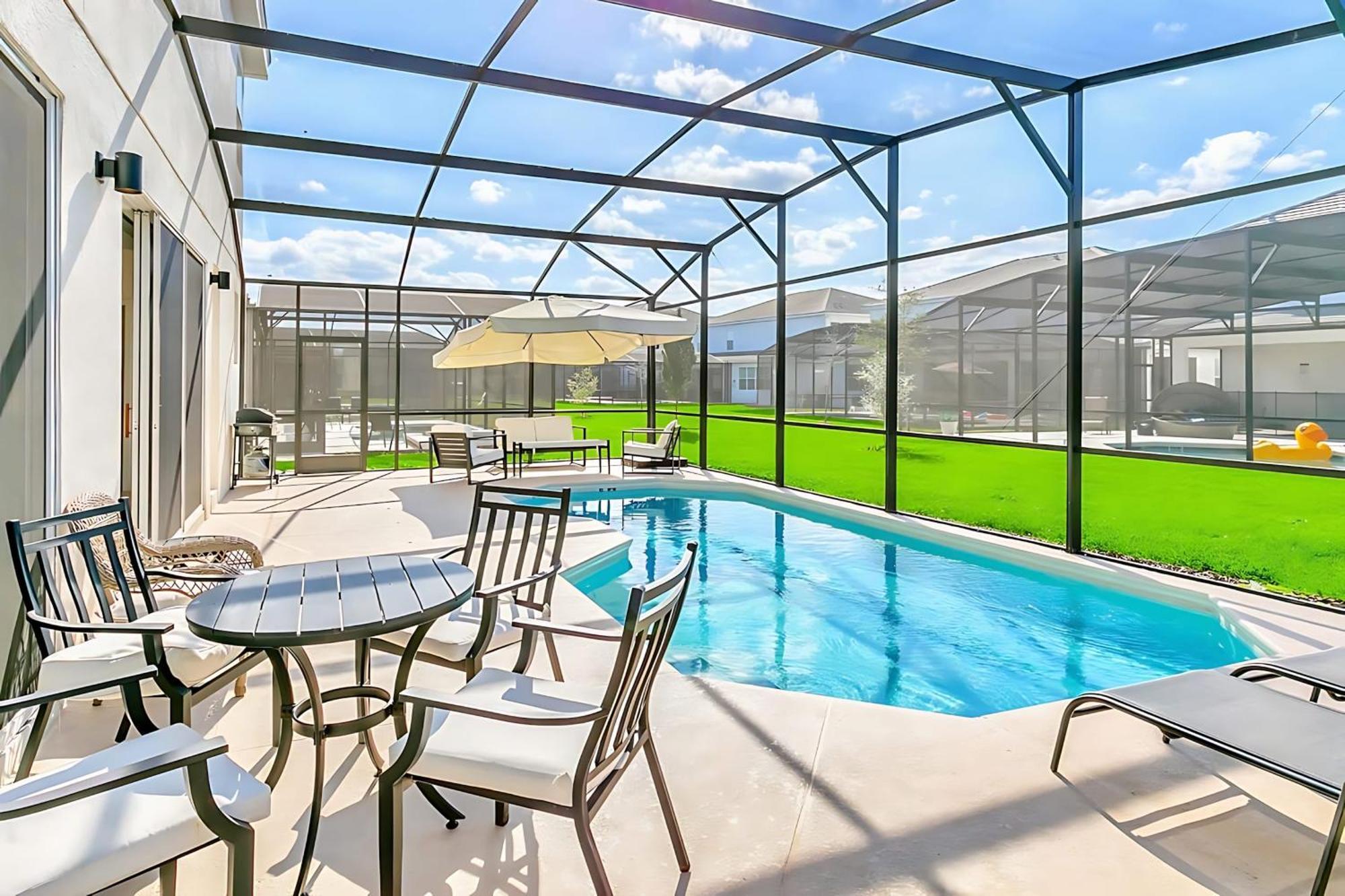 10Br Luxury Home Near Disney W Pool & Games Room Kissimmee Kültér fotó