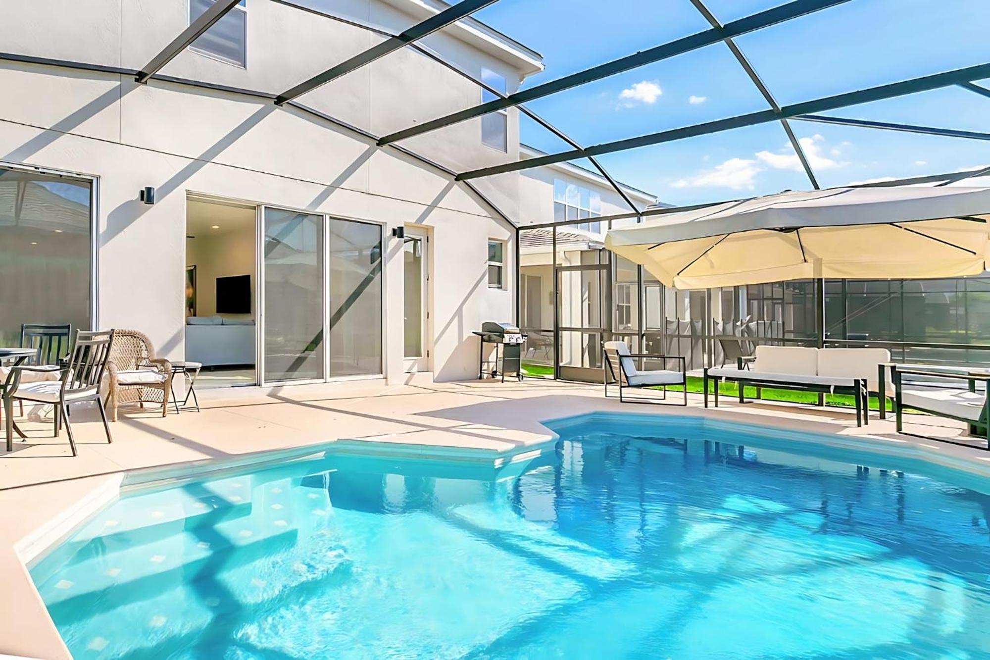 10Br Luxury Home Near Disney W Pool & Games Room Kissimmee Kültér fotó